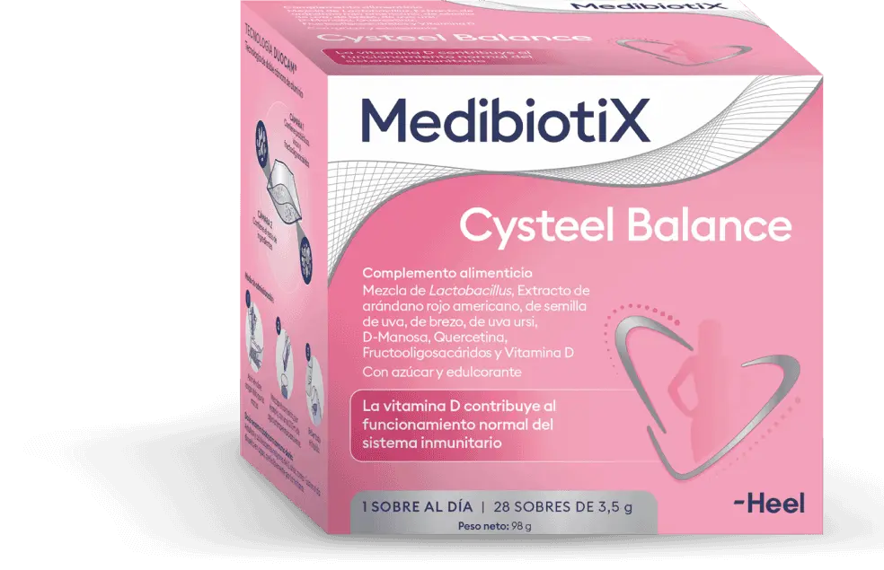 Producto Cysteel Balance para balancear tu sistema urinario